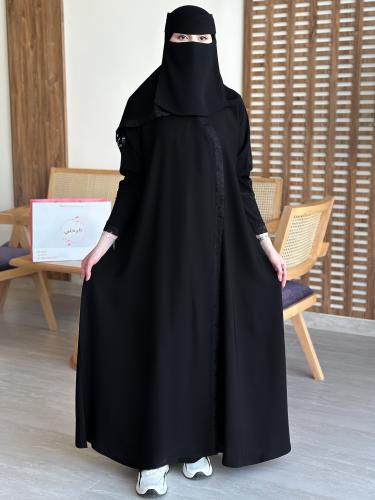 عبايه 114 مع نقاب وطرحه مجاناً