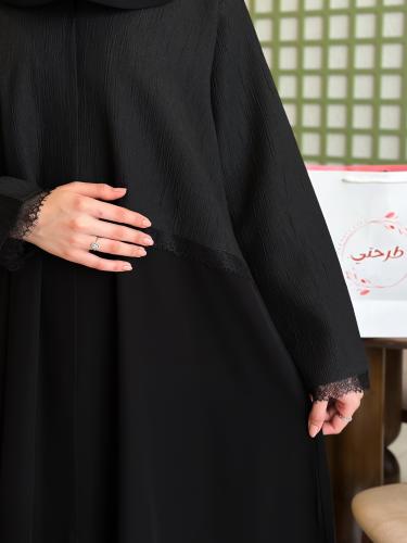 عبايه 112 مع نقاب وطرحه مجاناً