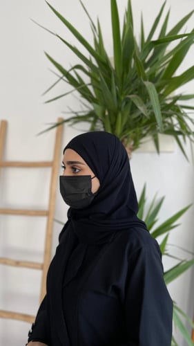 ثلاث طرحات القبعه