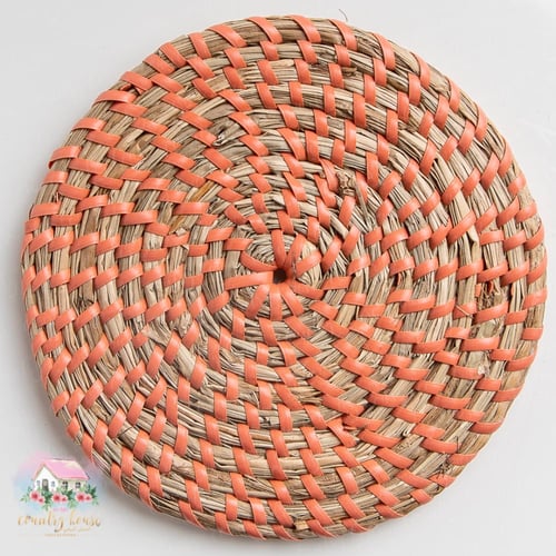 0390 كوستر دائري خوص (عدة ألوان)