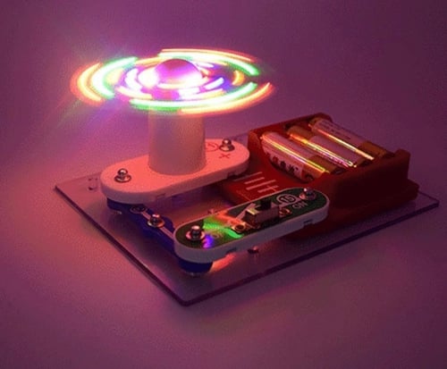 تجارب علميه ON 05 المصباح الالكتروني