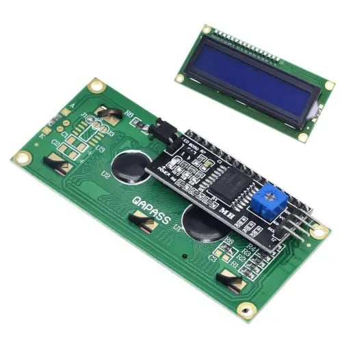شاشة عرض LCD 16×2 مع واجهة I2C