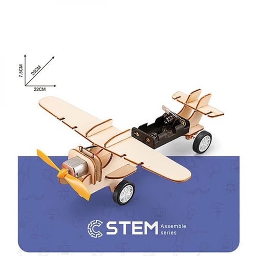 العلوم والتكنولوجيا كيفية صنع الطائرة ذات محرك واح...