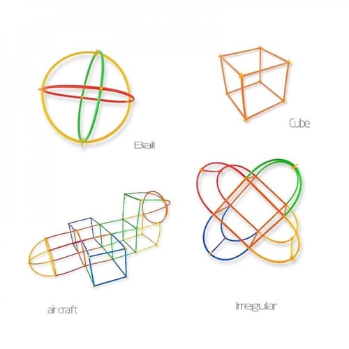 تركيبات 100 قطعه XCJM100 انابيب تشكيل بلاستيكية
