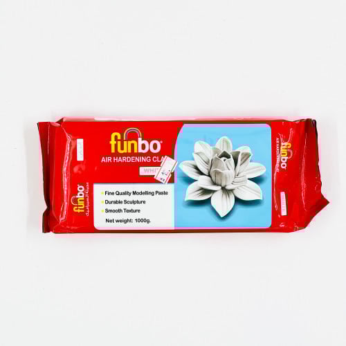 صلصال لون ابيض 1000g