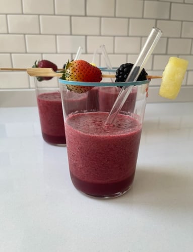 مصاصات زجاجية