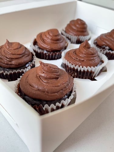 شوكلت كب كيك