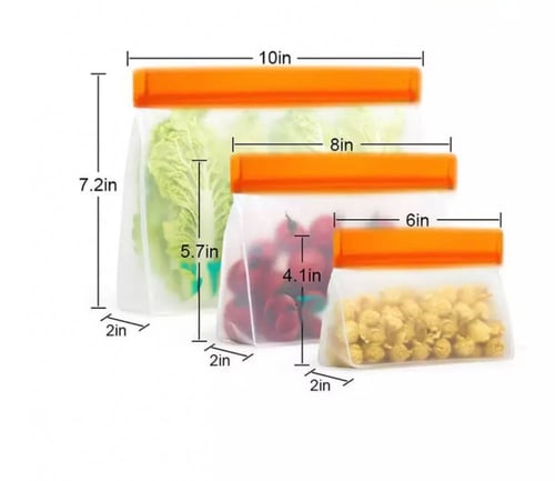 طقم أكياس سيلكون