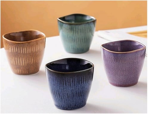 2- 180ml Ceramic Cups