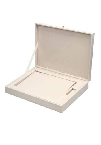 البوم حراري مع صندوق A4 بدون حشوة لون بيج