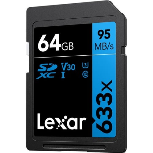 ذاكرة LEXAR SD 64GB