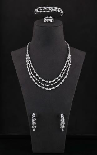 طقم اكسسوار زيركون