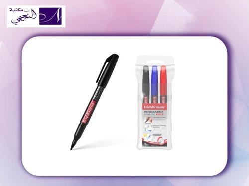 طقم اقلام ماركر 3 اقلام Set of 3 permanent markers...