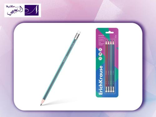 طقم أقلام رصاص 4 أقلام Set of 4 graphite pencils E...