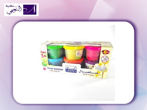 صلصال لينو 6 عبوات leeno