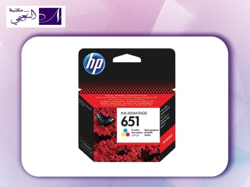 خرطوشة حبر طابعة HP 651 ملون