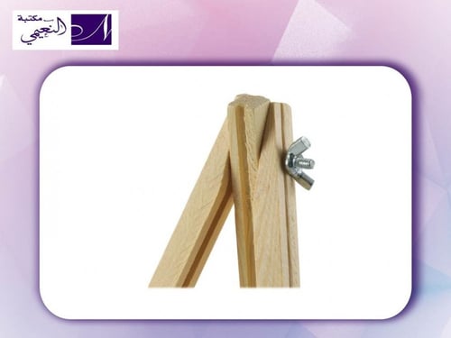 لوحة للرسم من القماش الكتاني الأبيض مع حامل مقاس 1...