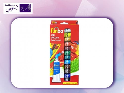 ألوان زيتية فانبو - 12 مل × 12 لون