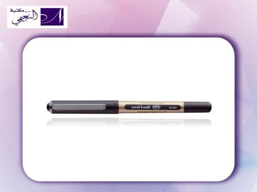 أقلام يوني بول آي مقاس 1.0 ملم بخط رفيع ورأس حبر ك...