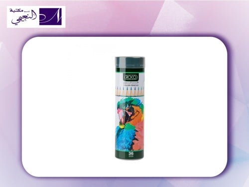 مجموعة أقلام تلوين خشبية من 36 قطعة متعدد الألوان...