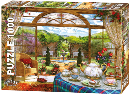 لعبة تركيب الصورة حديقة كونسرفتوار 1000قطعة