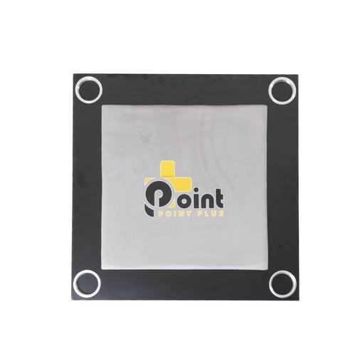 طاولة بلوت أرضية مع حامل أكواب رصاصي_Ground Blot T...