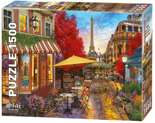 لعبة تركيب الصورة المساء في باريس 1500قطعة