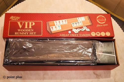 مجموعة الأوكي رومي خشبية VIP-لون غامق من بوينت بلس