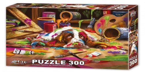 لعبة تركيب الصورة الرسام المرتبك 300 قطعة