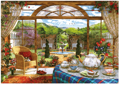 لعبة تركيب الصورة حديقة كونسرفتوار 1000قطعة