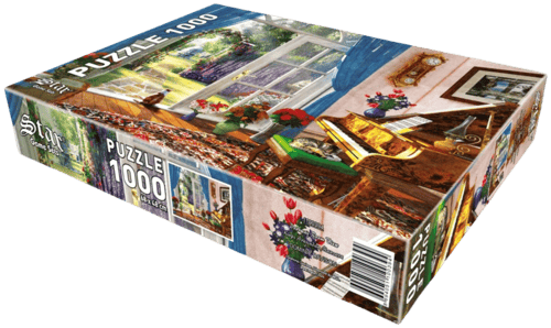 لعبة تركيب الصورة مدخل الغرفة 1000قطعة