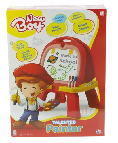 سبورة الرسام الموهوب احمر من نيو بوي