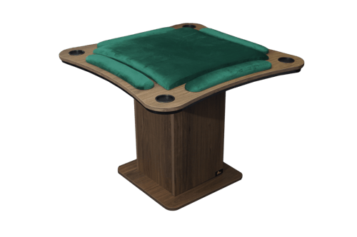 طاولة بلوت الملكية الأصلية بلاك أديشن لون أخضر مع...