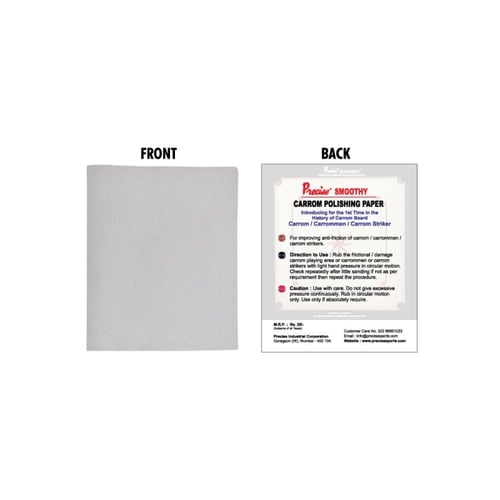 ورق تلميع لوح الكيرم-Smoothy Carrom Polishing Pape...