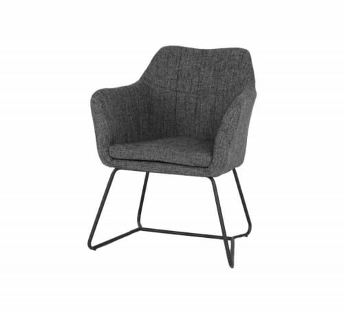 كرسي قماش (المميز) رمادي_ Fabric Chair- Gray