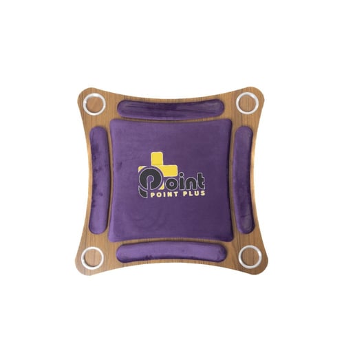 طاولة بلوت أرضية منحنية بنفسجي_Curved Ground Blot...