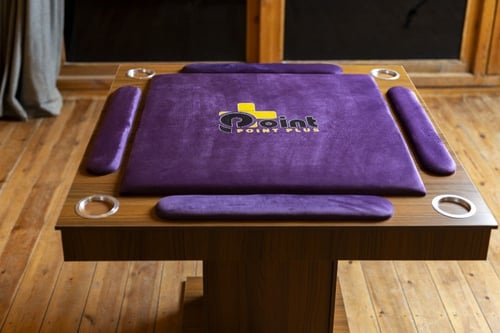 طاولة بلوت كبيرة ملكية لون بنفسجي_ Large royal Blo...