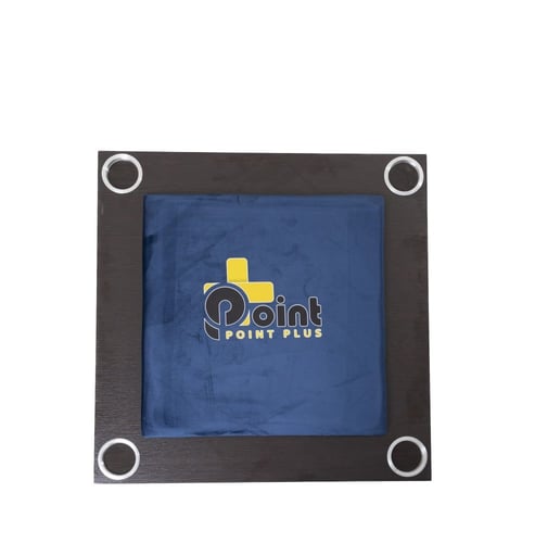 طاولة بلوت أرضية مع حامل أكواب أزرق_Ground Blot Ta...