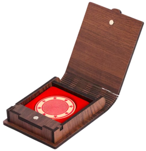 مضرب كيرم إيليجانت علبة خشب-Elegant Striker Wooden...