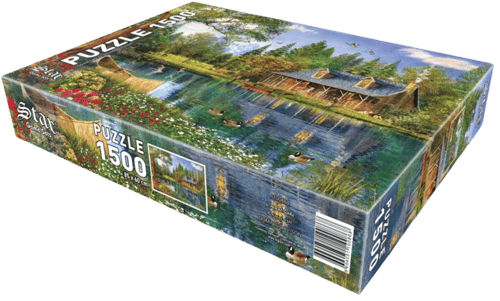 لعبة تركيب الصورة بحيرة كريستال 1500قطعة