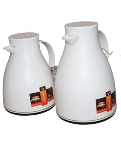 WDA 2-piece insulated coffee pot set (1.0 liter + 1.5 liter).