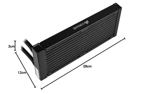 مبرد وحدة المعالجة المركزية iCUE H100i PRO XT RGB...