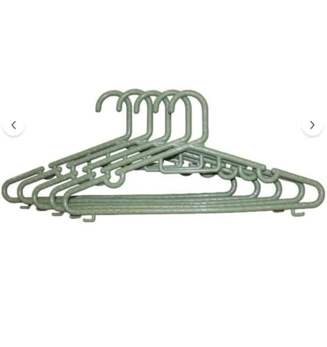 مجموعة مكونة من 5 علّاقات ملابس بلاستيك 5P 510 من...