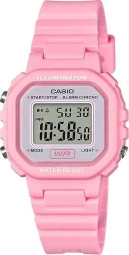 Casio LA20WH-4A1 Women's Digital Wristwatch, Pink