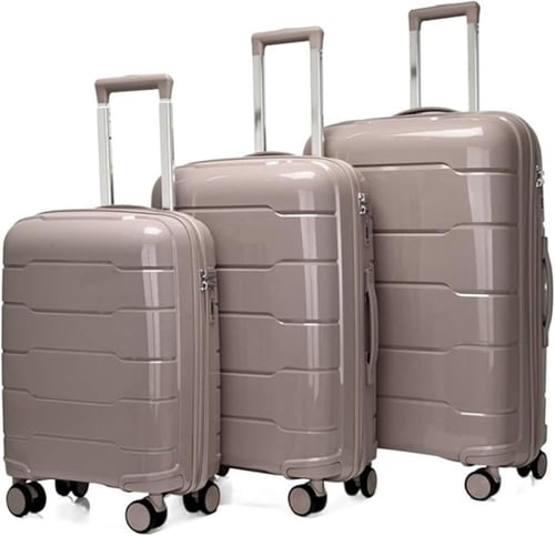 مجموعة حقائب سفر بهيكل صلب من WDA - 3 قطع -ألوان م...