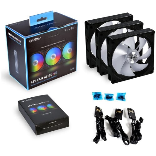 Lian Li UNI Fan AL AL120 RGB ديزي سلسلة ARGB 120mm...