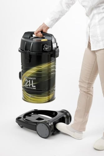 مكنسة كهربائية باناسونيك اسطوانية 2300 واط، سعة 21...