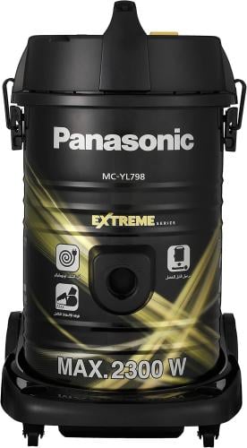 مكنسة كهربائية باناسونيك اسطوانية 2300 واط، سعة 21...