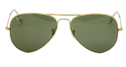 نظارة شمسية بإطار آفياتور - طراز RB3025-L2846-62 -...