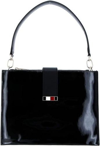حقيبة كتف للنساء من تومي هيلفيجر، اسود, أسود, قياس...